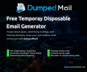 Dump Mail | Free Temporary Disposable Email Generator